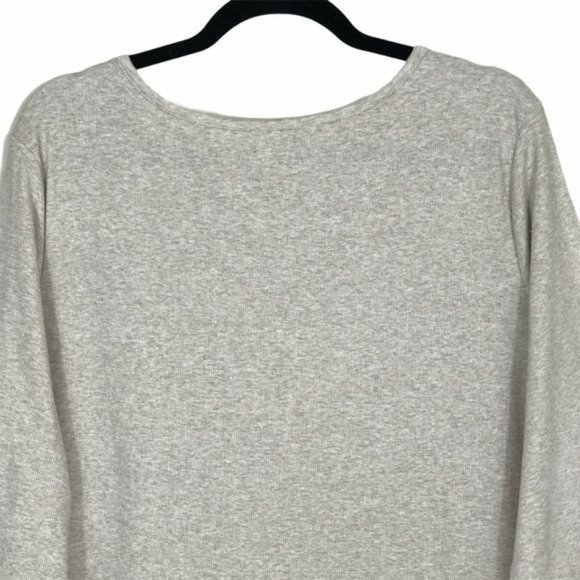 Old Navy Heather Gray V-Neck Tunic - Picture 6 of 11